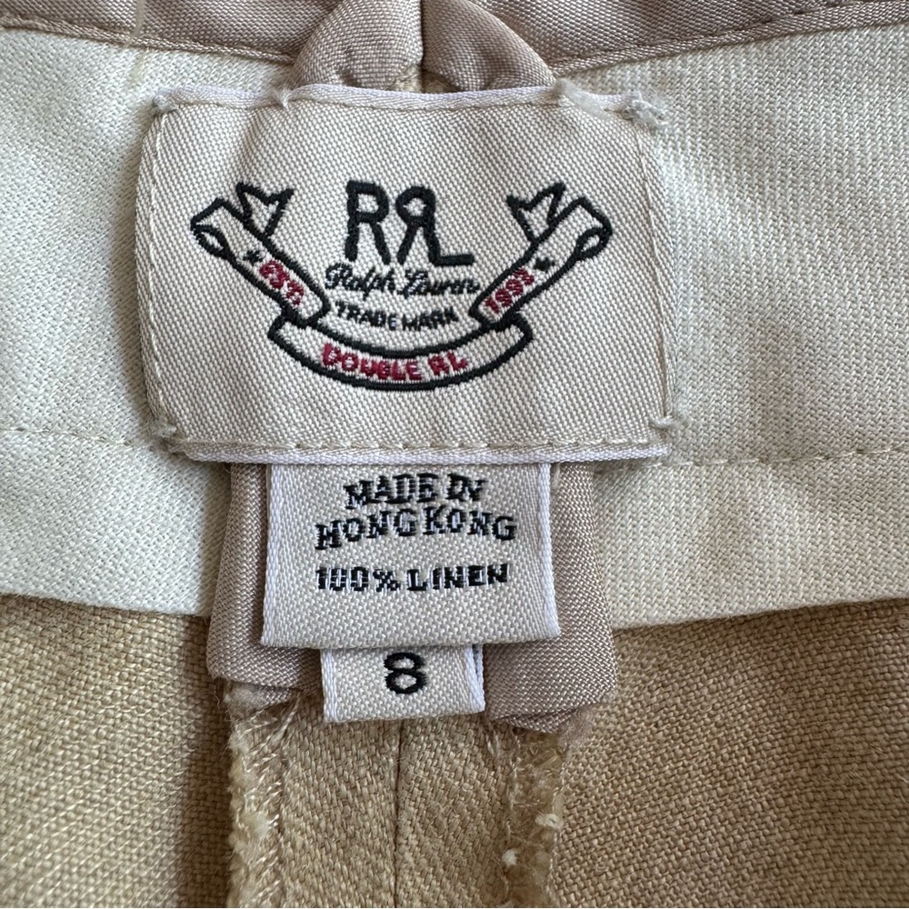Vintage Double R RRL Ralph Lauren Linen Pants - Picture 3 of 16